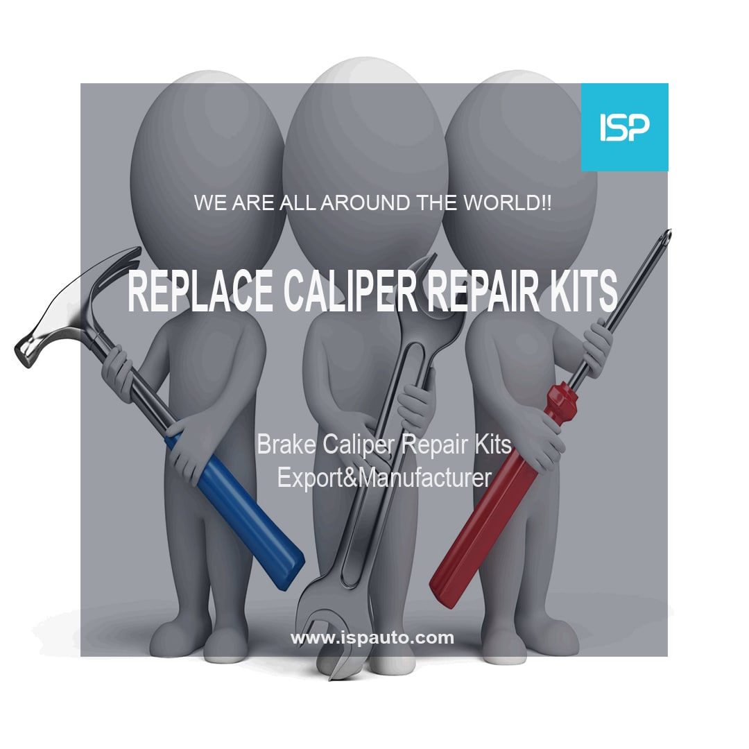 Replace caliper repair kits