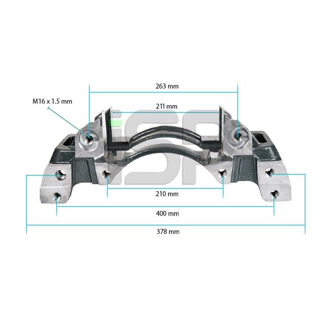 Caliper Carrier - Right - 19.5 