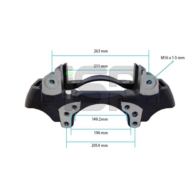 Caliper Carrier - Left -  22.5 