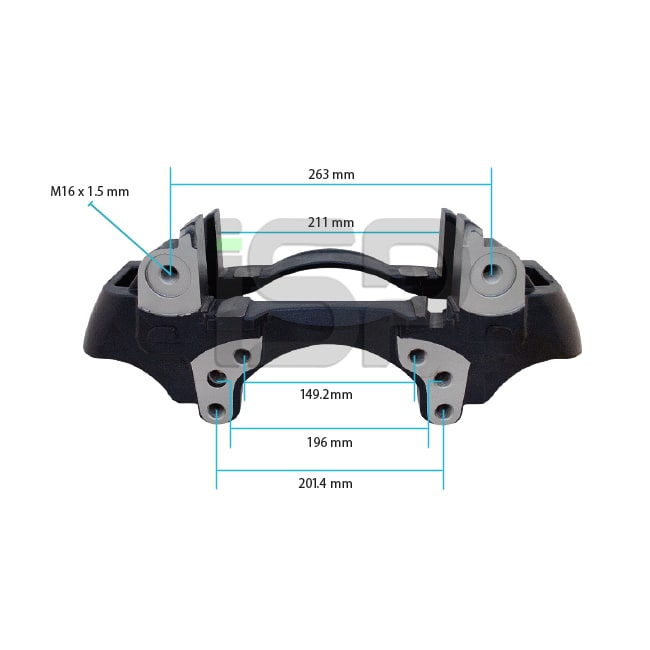 Caliper Carrier - Right 22.5 