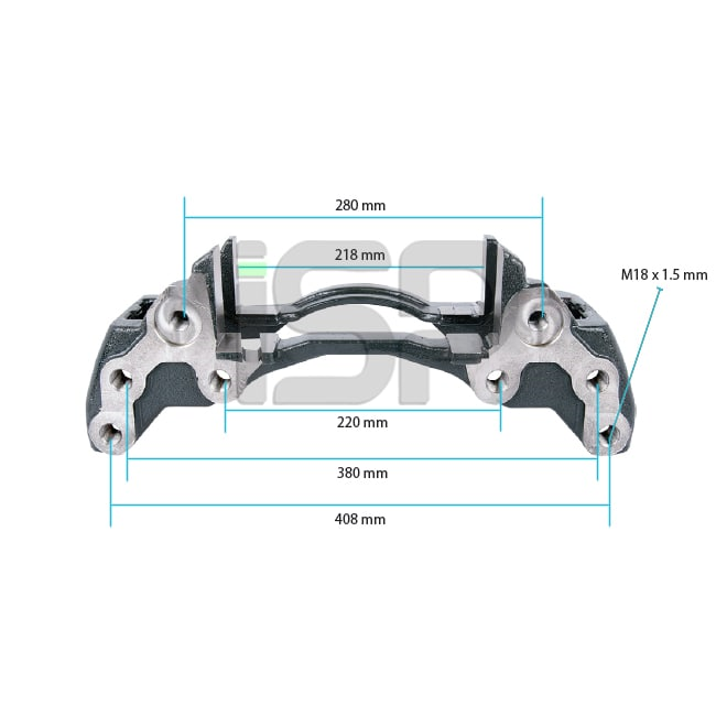 Caliper Carrier - Left -  22.5 