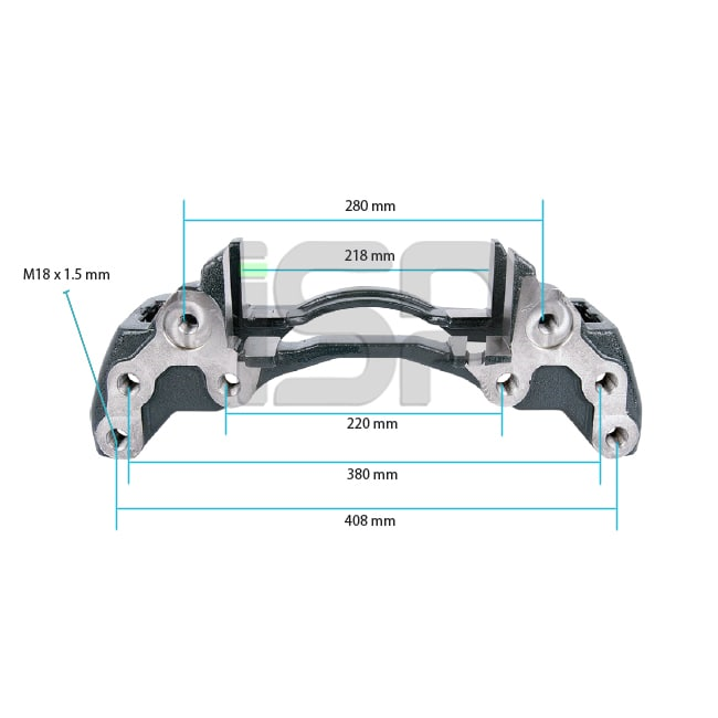 Caliper Carrier - Right 22.5 