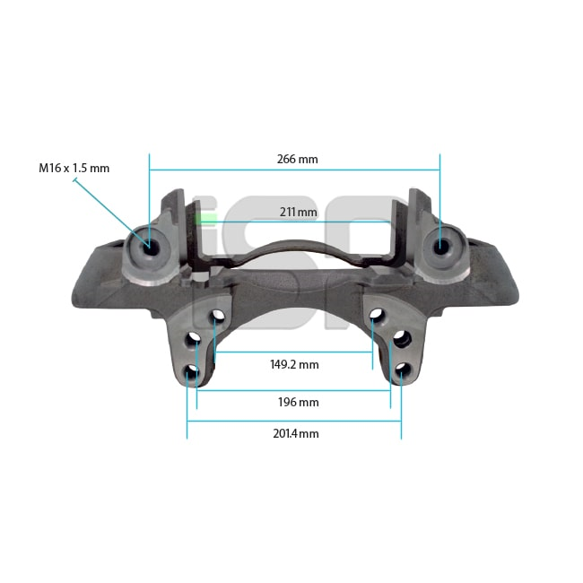 Caliper Carrier - Left -  22.5 