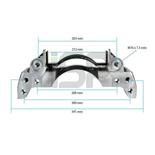 Caliper Carrier - Left - 19.5 