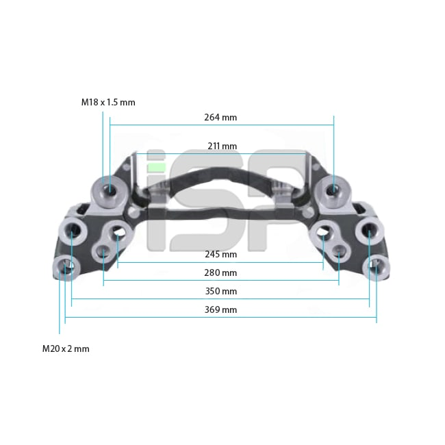 Caliper Carrier 19.5 