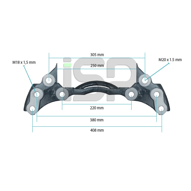 Caliper Carrier 22.5 