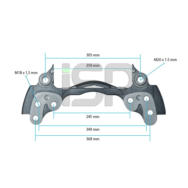 Caliper Carrier 22.5 