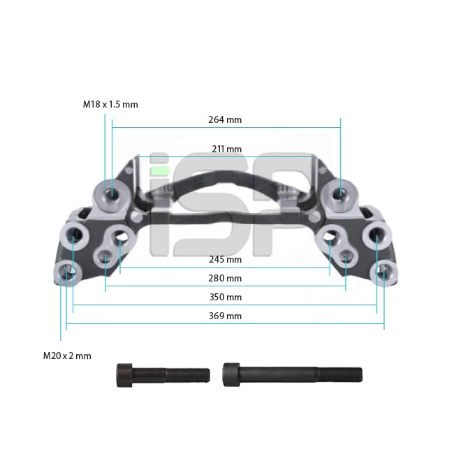 Caliper Carrier Kit