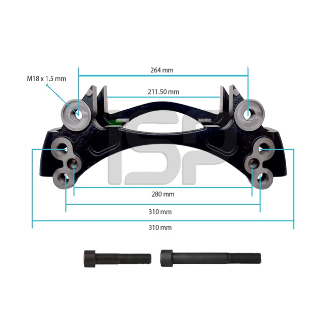 MCK1252-883186-Caliper Carrier Kit