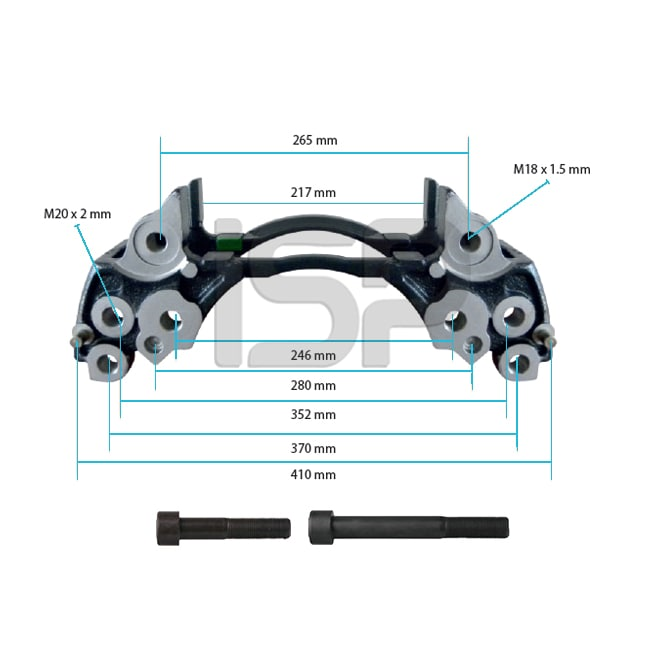 MCK1319 - 85109887 - 5001866988 - Caliper Carrier Kit