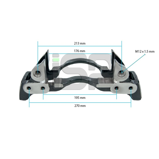 Caliper Carrier - Left - Front - 17.5 