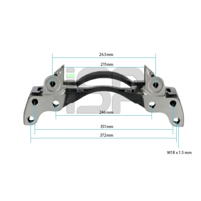 Caliper Carrier - Right - 19.5 