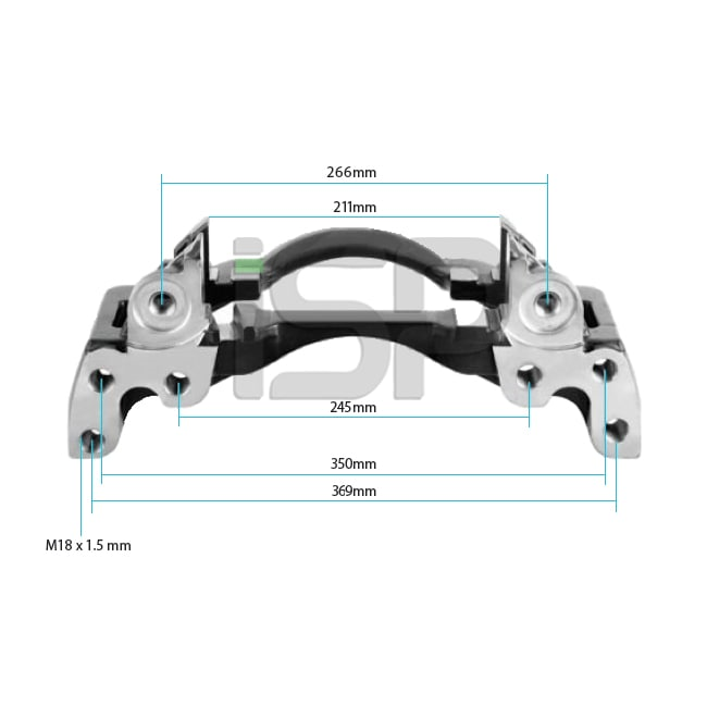 Caliper Carrier - Left - 19.5 