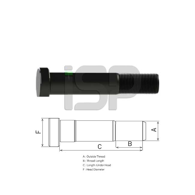 MERCEDES REAR WHEEL BOLT 110 MM