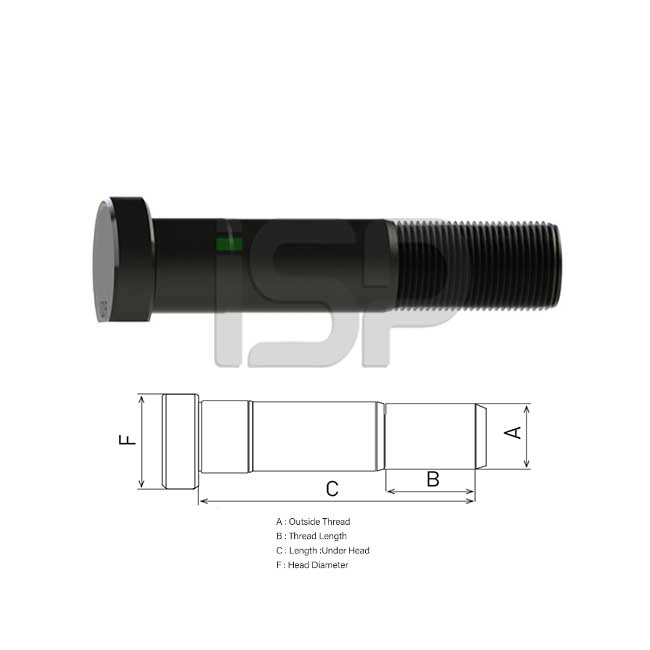 MERCEDES REAR WHEEL BOLT V6-V8