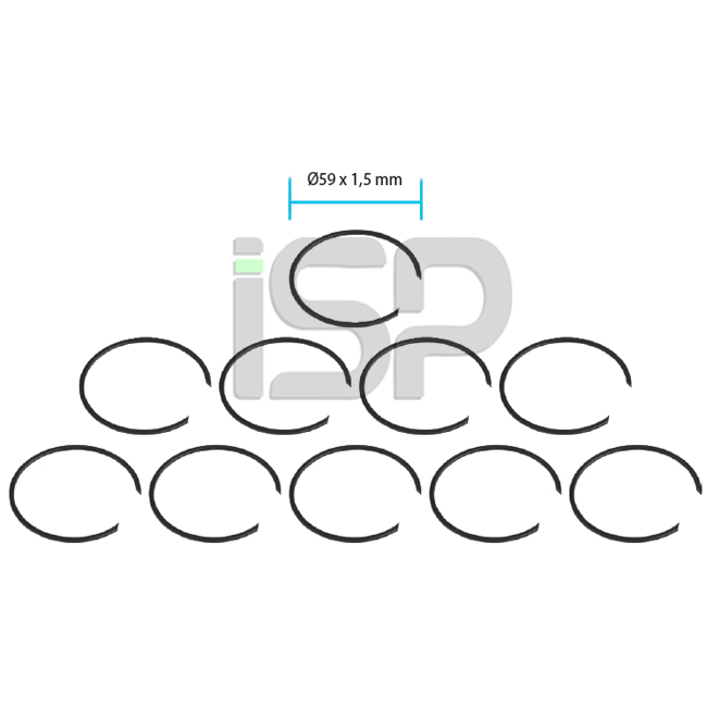 Caliper Spline Shaft Calibration Ring Set