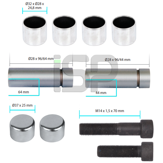 Caliper Pin Repair Kit