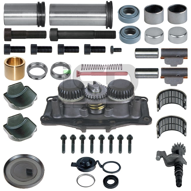 Caliper Complete Repair Kit - L - (Without Lever)