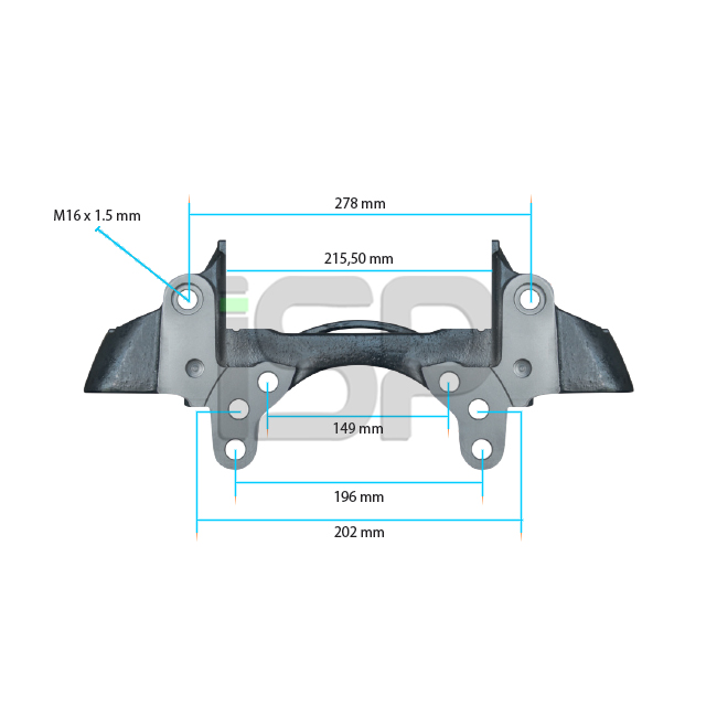 K108001K50-Caliper Carrier