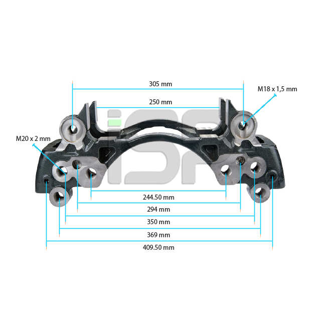 MCK1297-MCK1322-85109886-5001 866 384-Caliper Carrier Kit